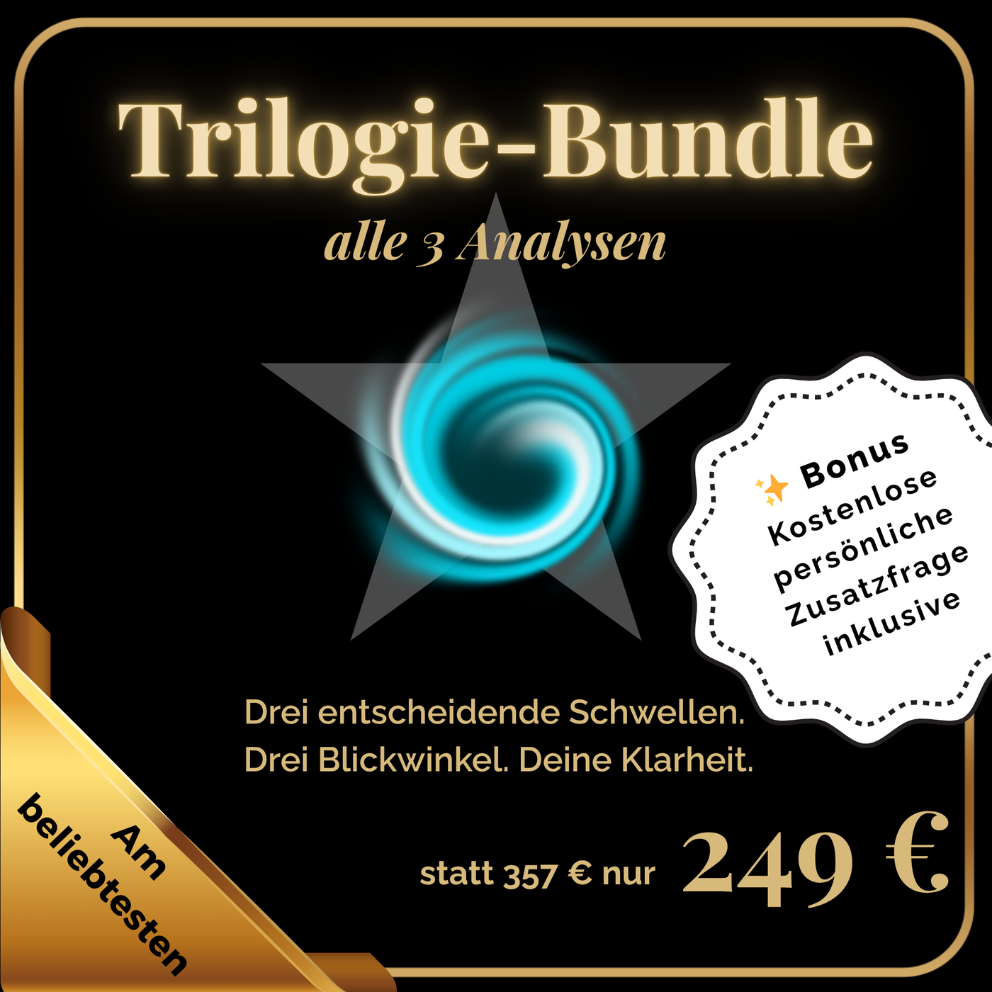 Tarot Trilogie Bundle - Alle 3 Analysen Sparpaket